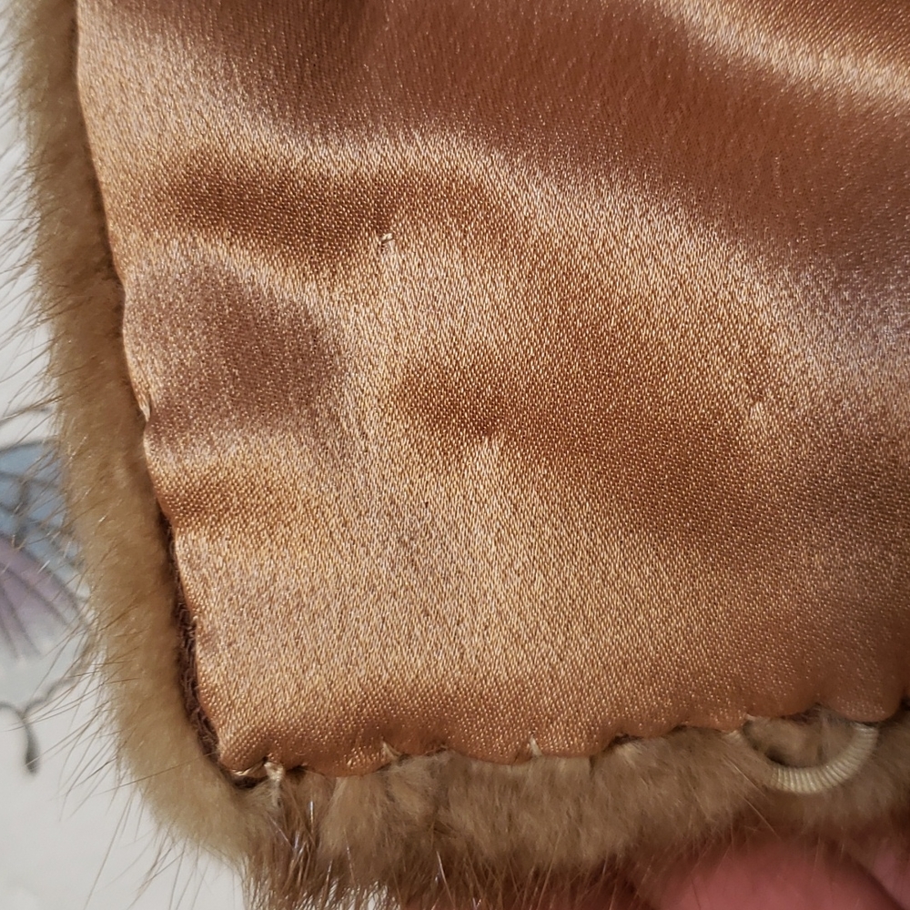 Vintage, handmade fur collar - Picture 6 of 9
